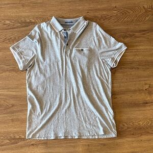 Ted Baker Light Gray Polo Shirt